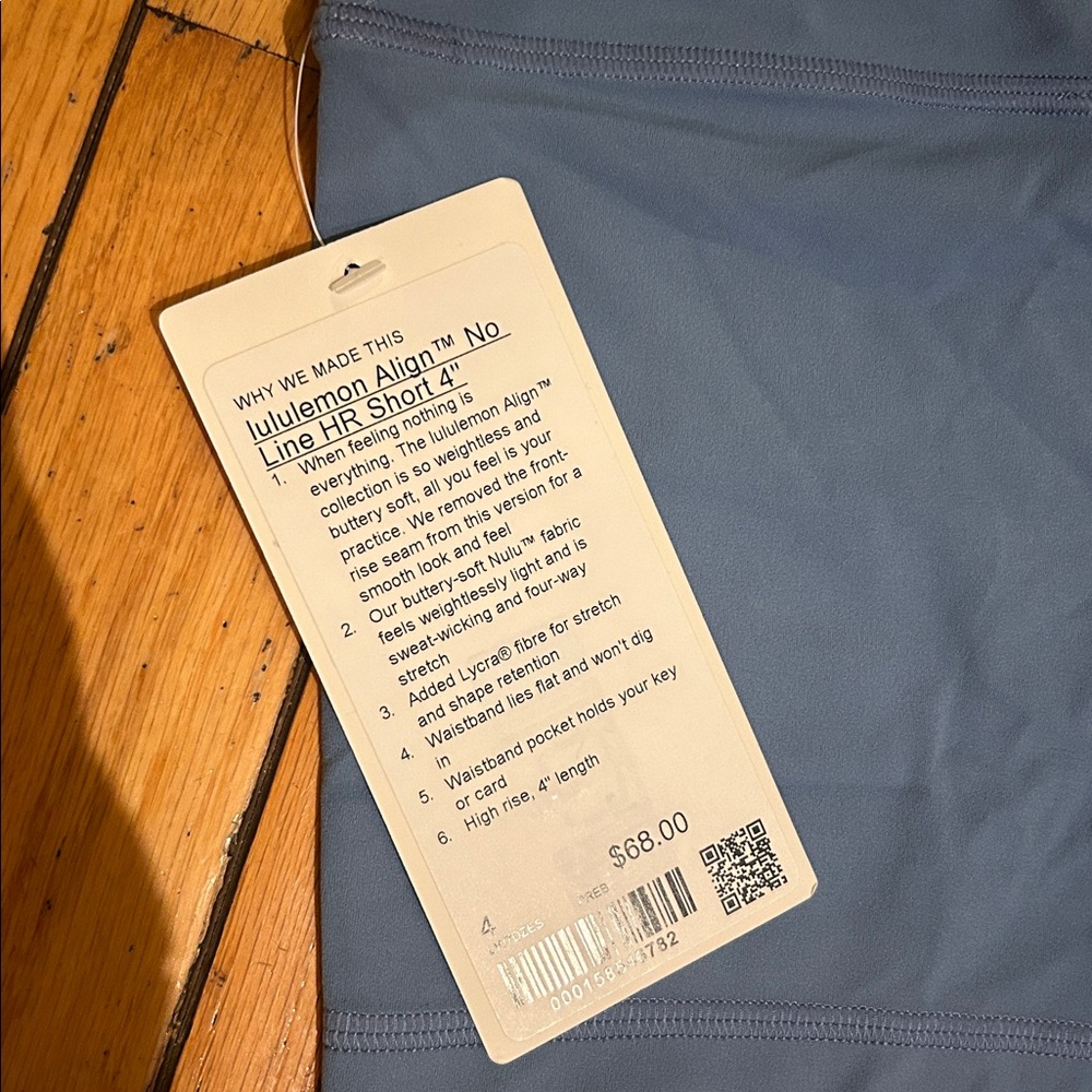 lululemon Align No Line High-Rise Short 4" - Picture 4 of 4